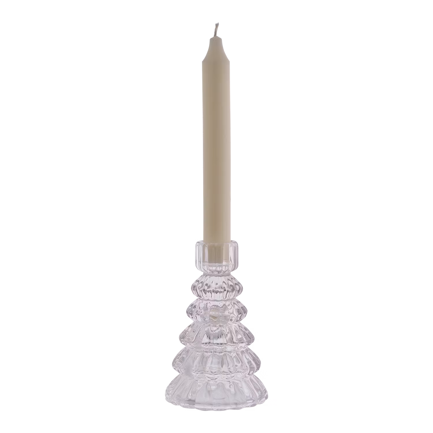 Ljusstake i glas, Klar