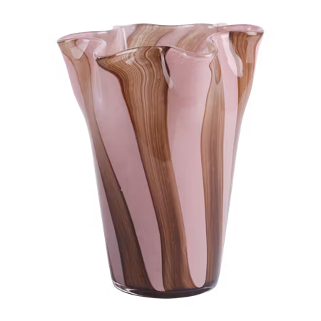 Fantastiskt härlig vas i glas