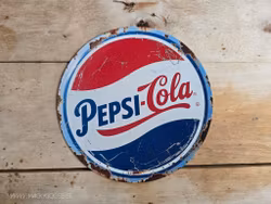 Plåtskylt i retro-stil, Pepsi-Cola
