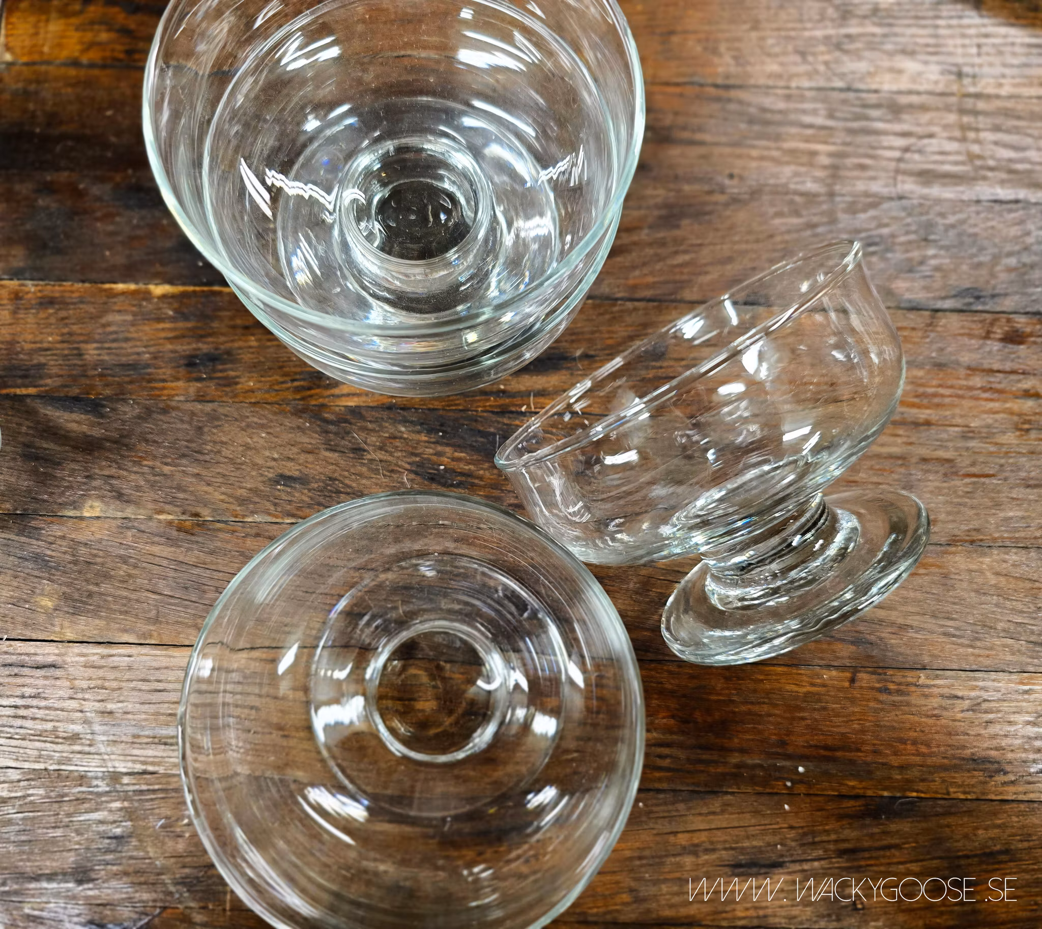 Dessertskålar/Glasskålar, Glas, 4-pack
