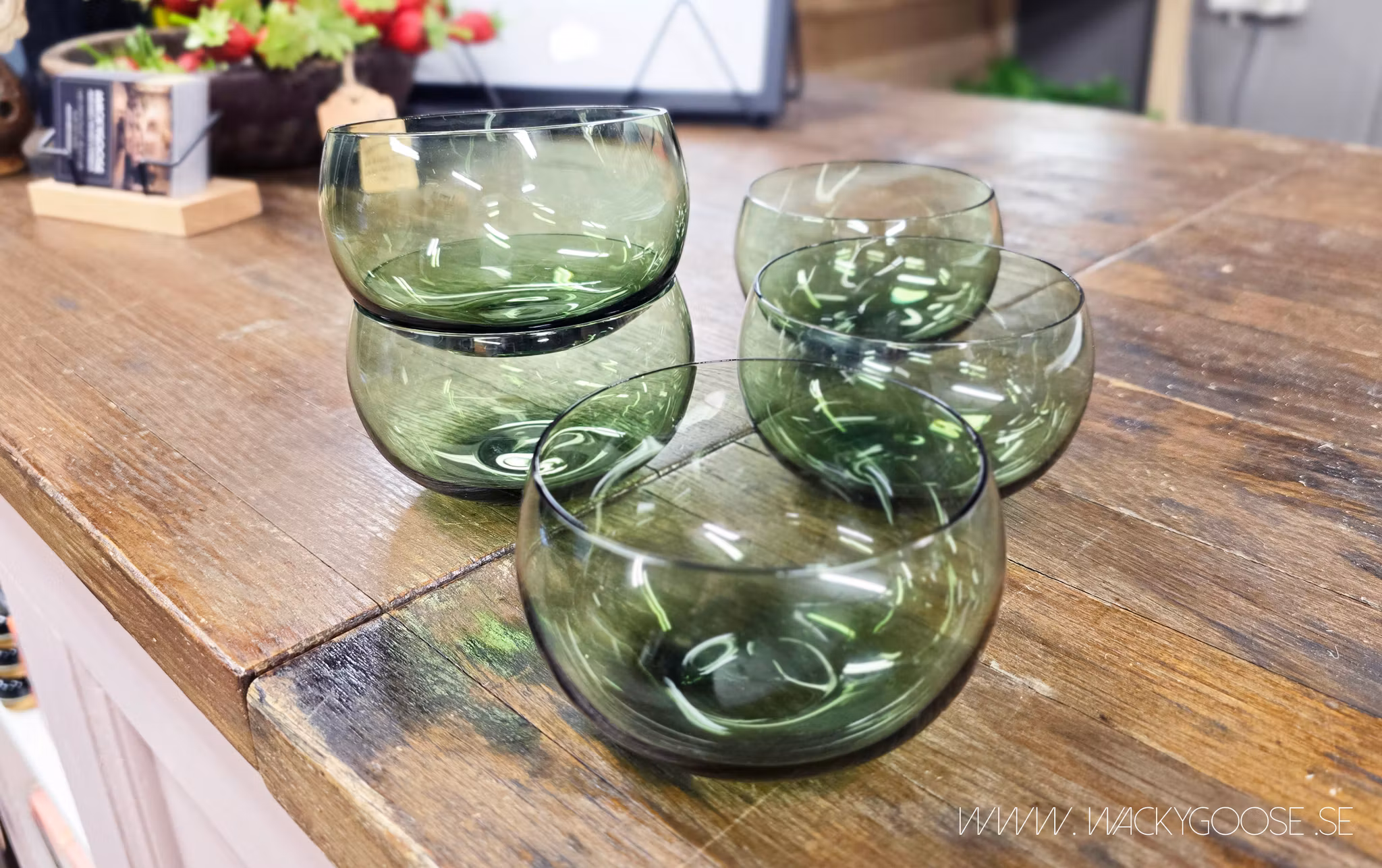 Dessertskålar/Glasskålar, Glas, 5-pack