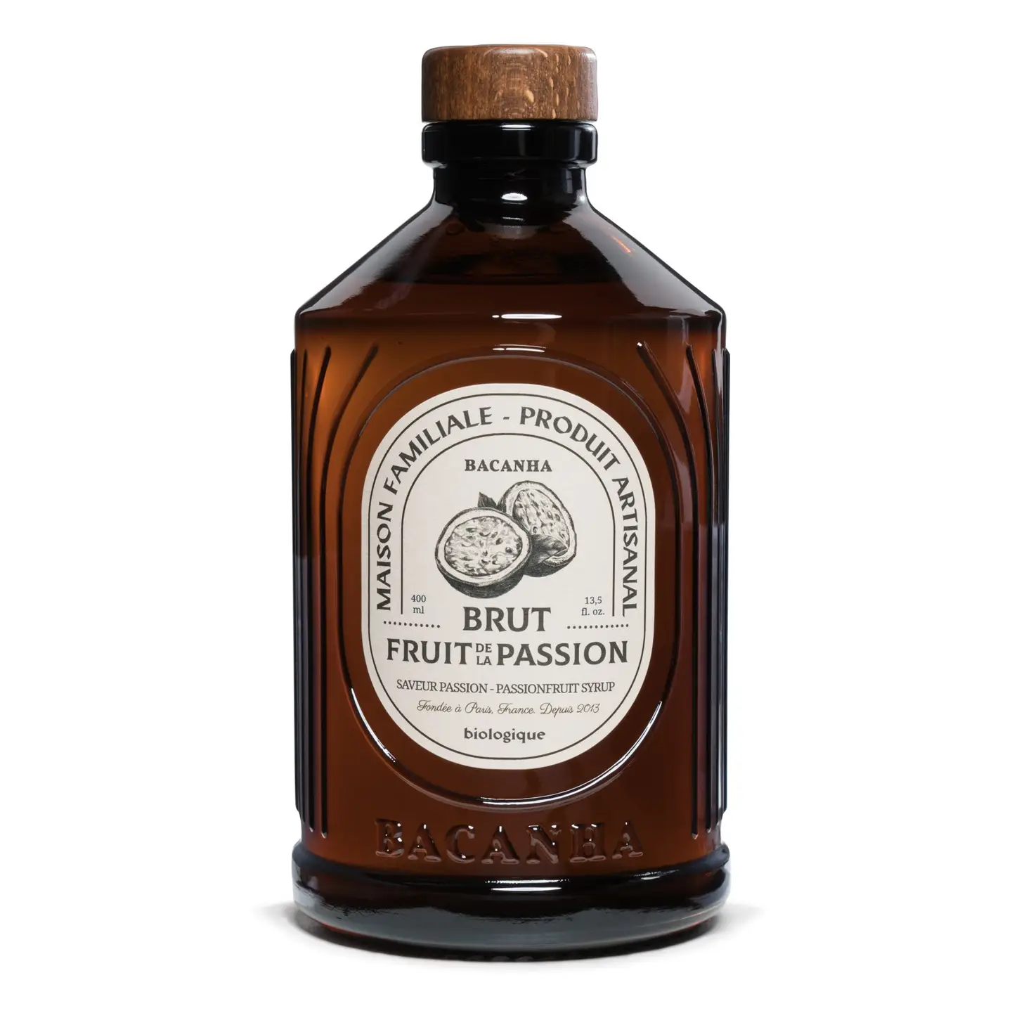 Ekologisk rå sirap, Passionsfrukt, 400ml