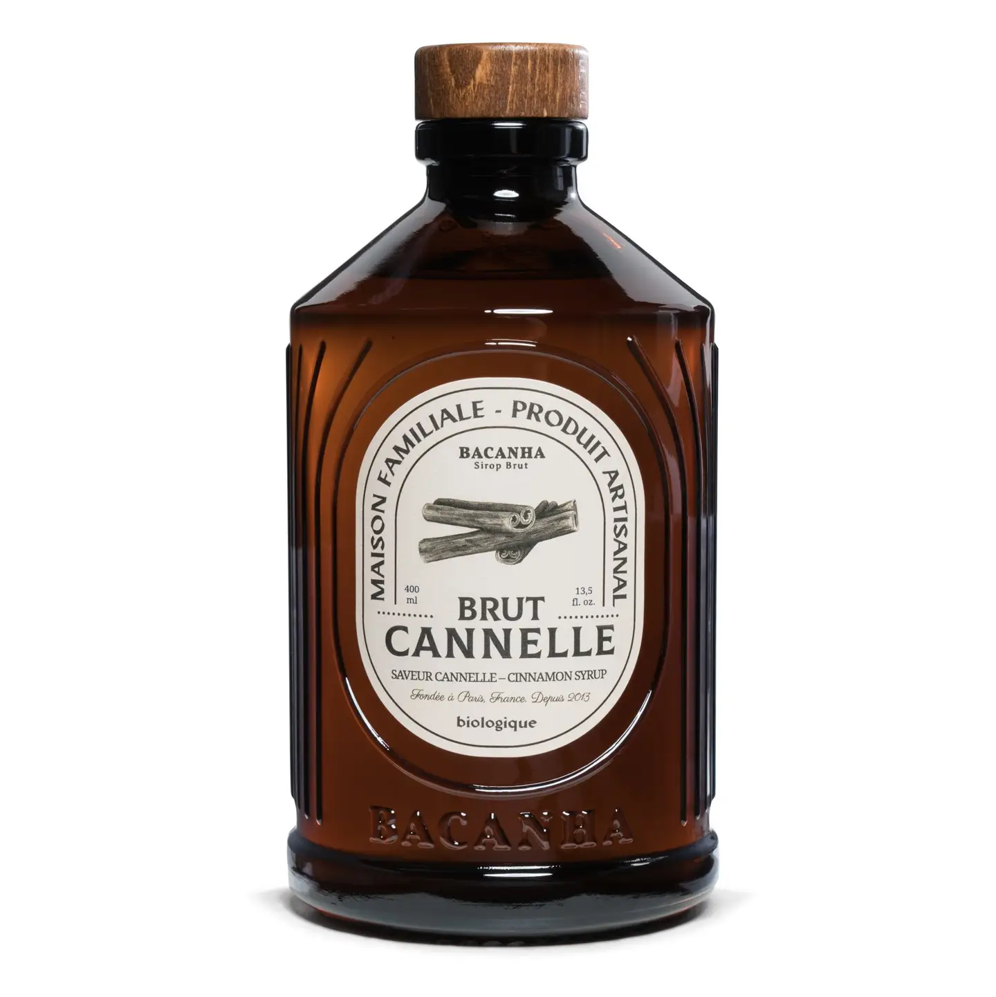 Ekologisk rå sirap, Kanel, 400ml