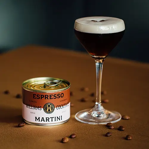 Cocktail på burk, Espresso 11%, Färdig att servera