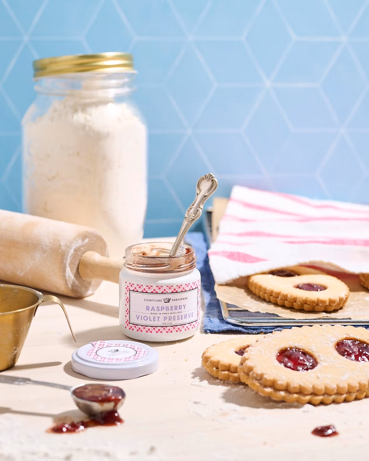 Fransk sylt med smak av Hallon & Violett