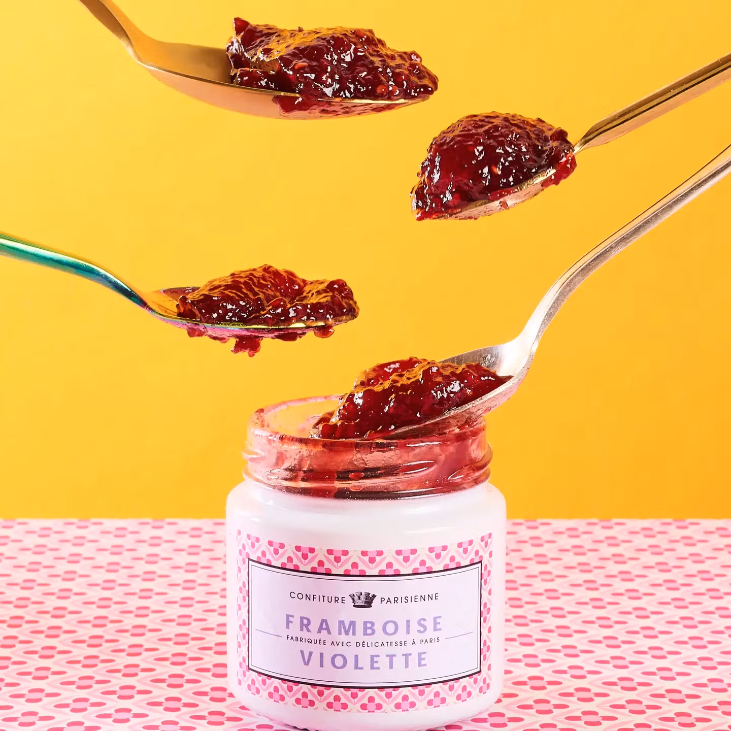 Fransk sylt med smak av Hallon & Violett