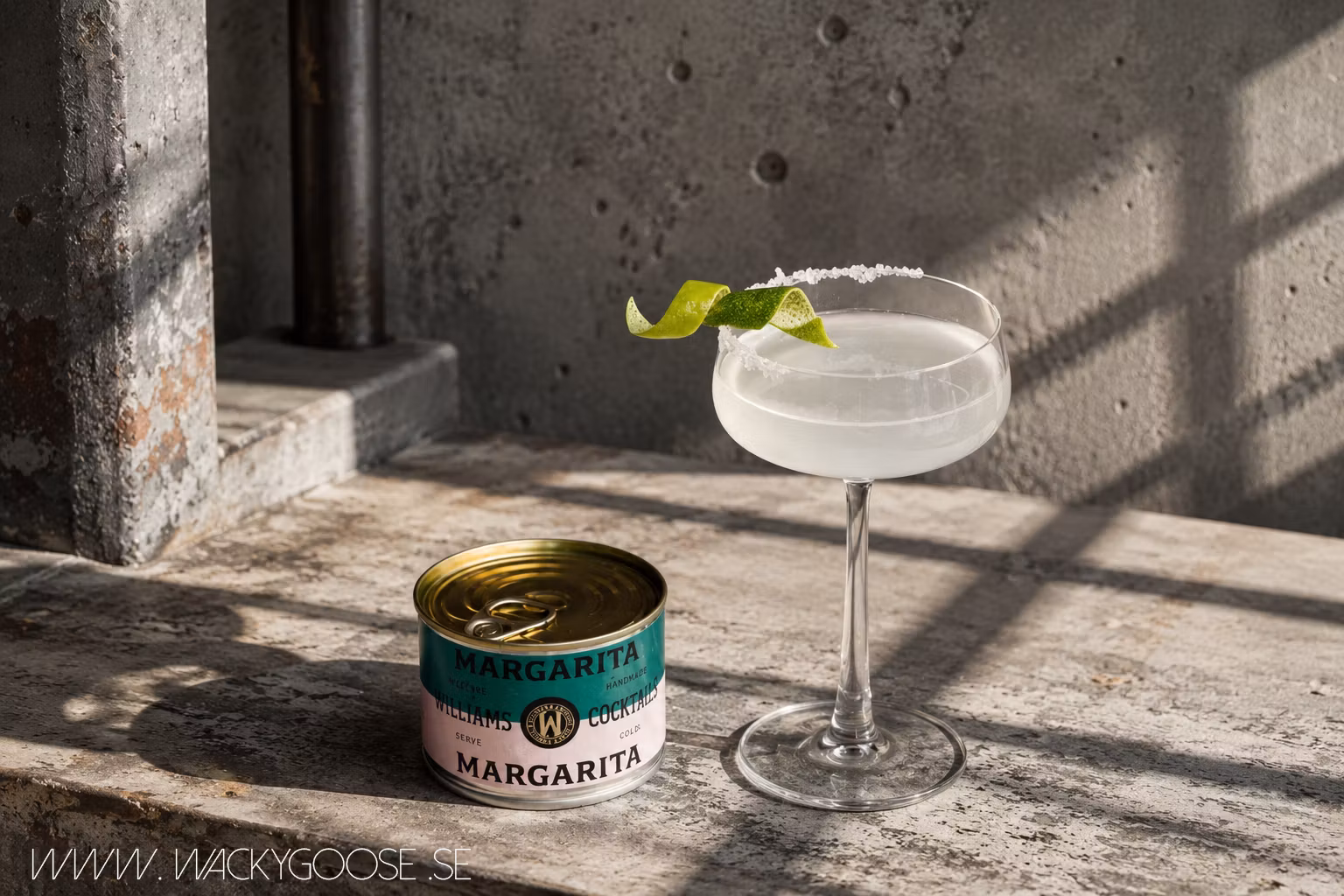 Cocktail på burk, Margarita 11%, Färdig att servera