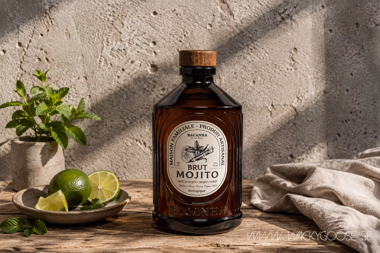 Ekologisk rå sirap, Mojito, 400ml