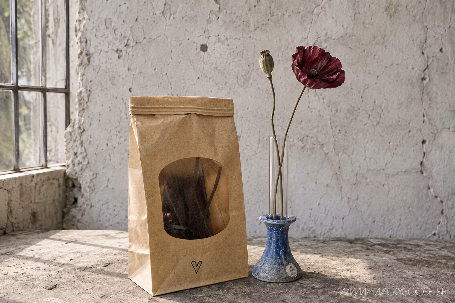 Vas för ljusstake 2-pack, 15cm