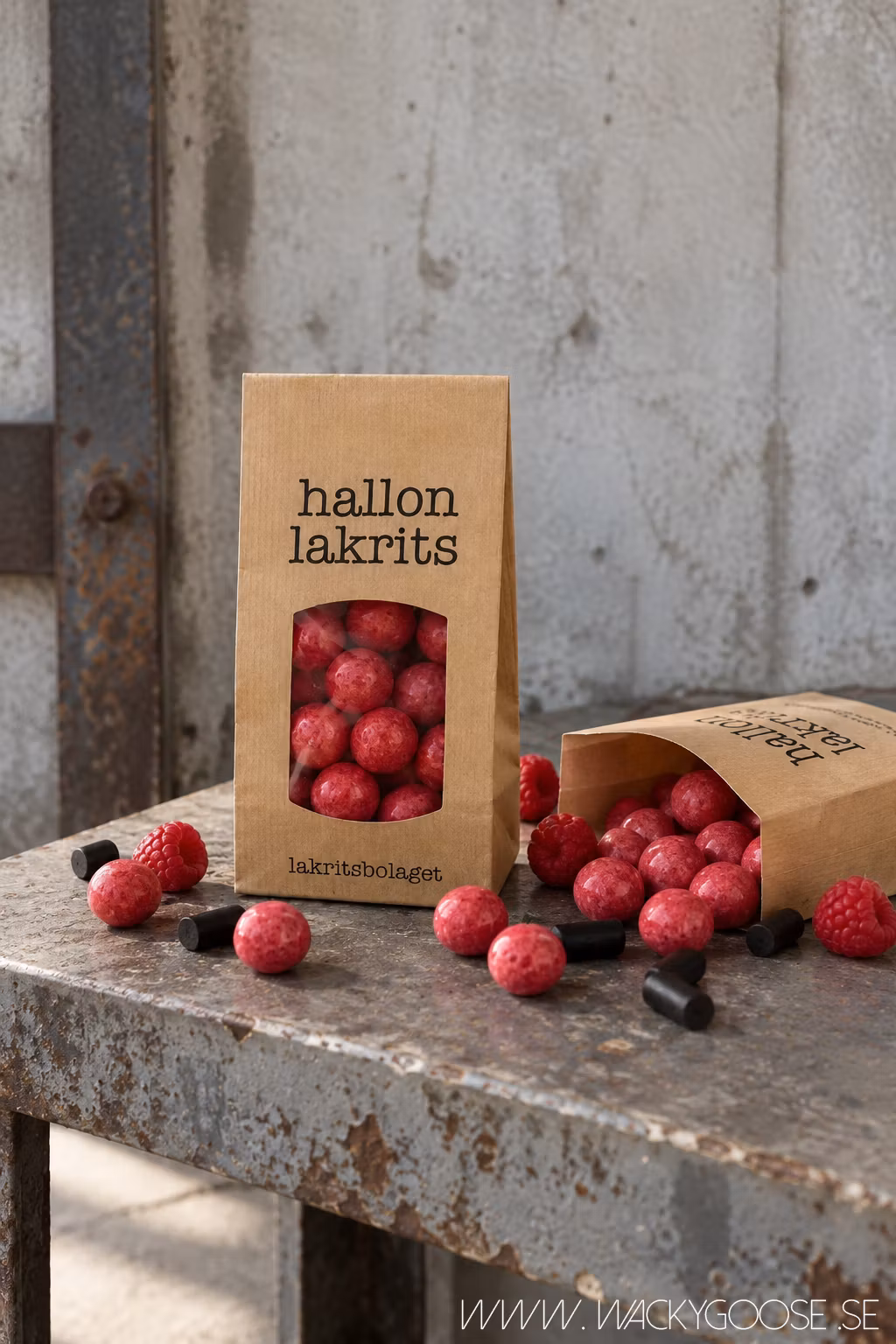 Lakrits, Hallon & Vit choklad