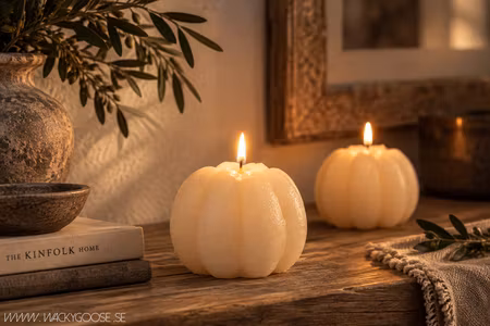 Handgjort pumpaljus, Elfenben