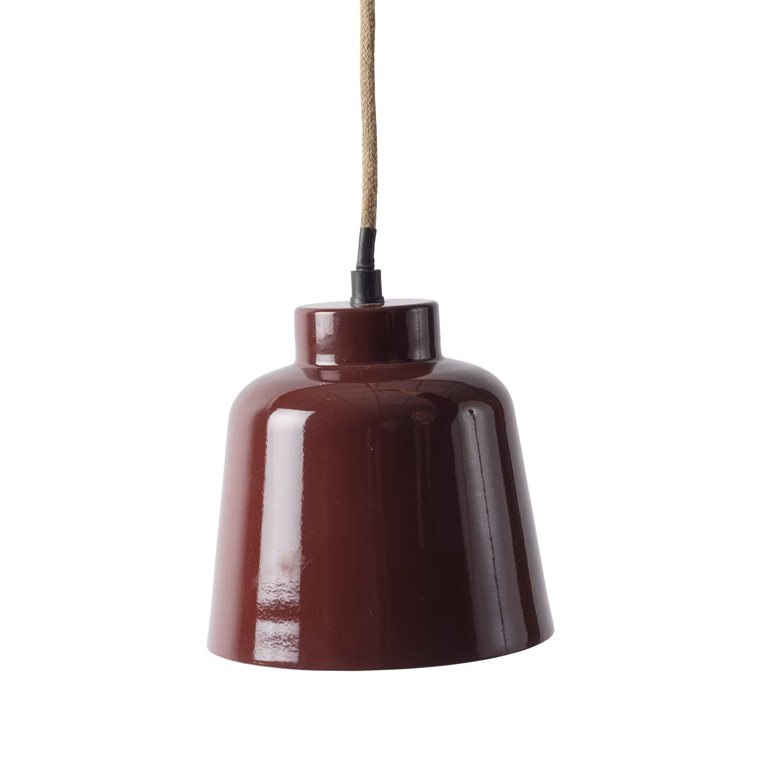 Lampa i järn, Burgundy
