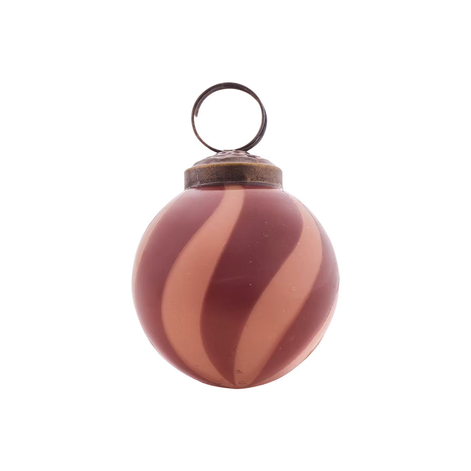 Julgransdekoration, Cirkus, Beige/Bordeaux, Ø5cm, 12-pack