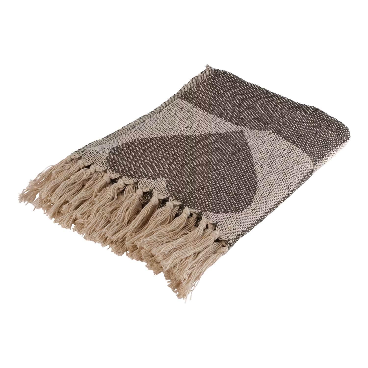 Handgjord Filt 100% Bomull, 150x130cm, Grön