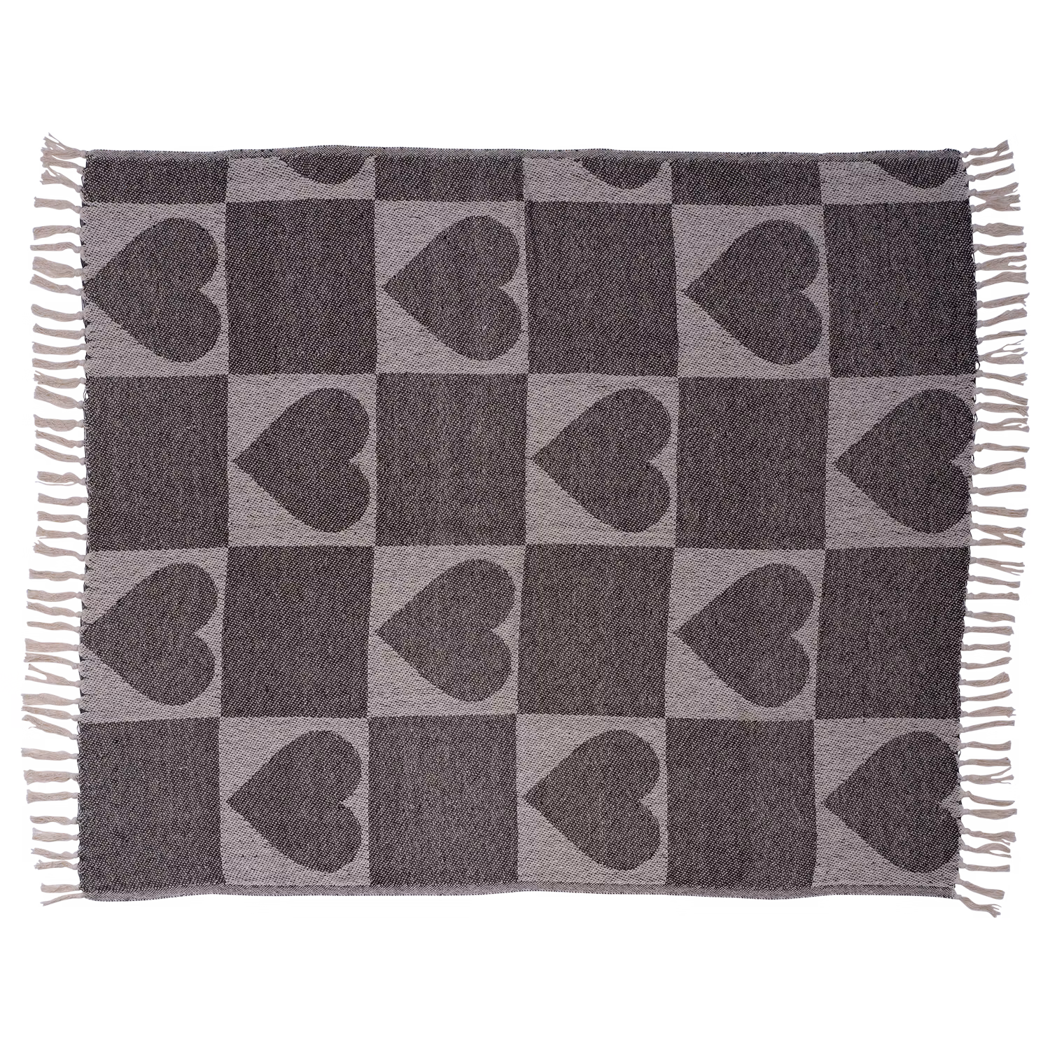 Handgjord Filt 100% Bomull, 150x130cm, Grön