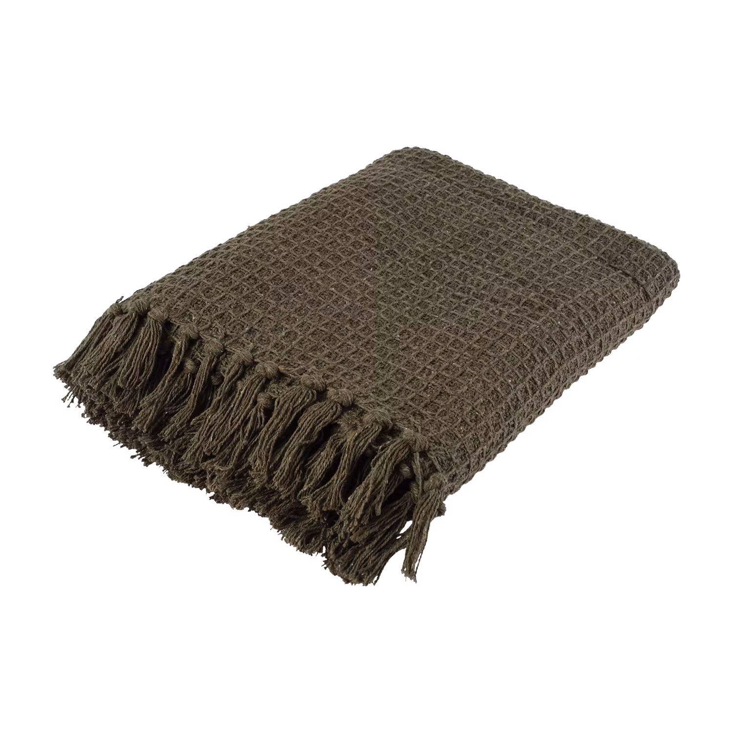 Handgjord Filt 100% Bomull, 150x130cm, Grön
