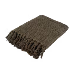 Handgjord Filt 100% Bomull, 150x130cm, Grön