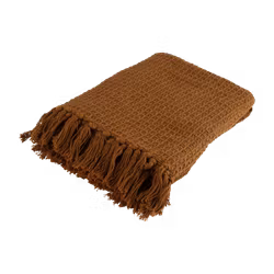 Handgjord Filt 100% Bomull, 150x130cm, Senap