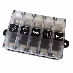 Säkringshållare XSB100-5 5-pack