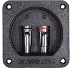 Ground Zero Anslutningsplint 2-pol 10mm