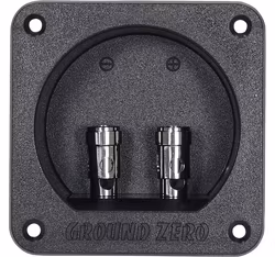 Ground Zero Anslutningsplint 2-pol 6mm