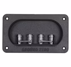 Ground Zero Anslutningsplint 4-pol 6mm