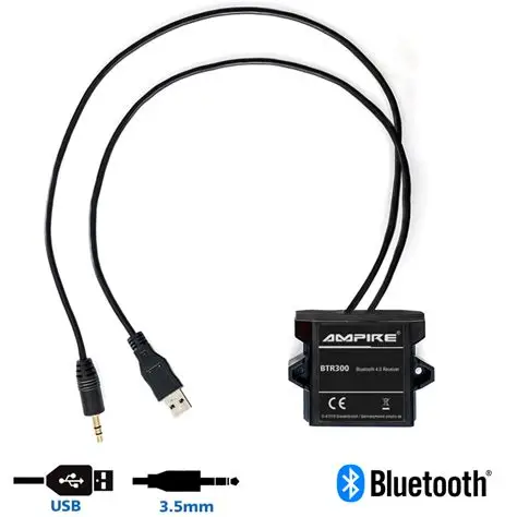 AMPIRE BTR400 Bluetooth-mottagare