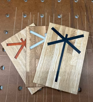 Skärbräda Ledkryss