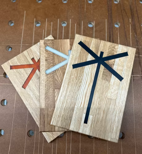 Skärbräda Ledkryss