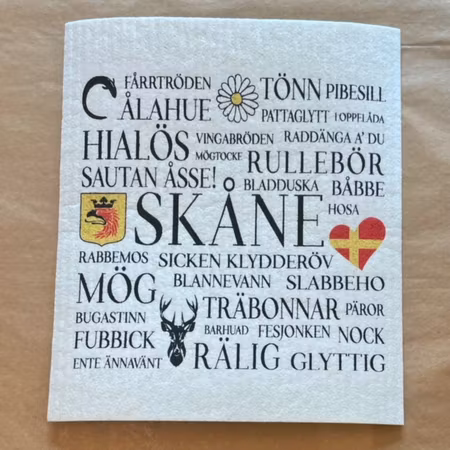 Diskduk Skånska Ord