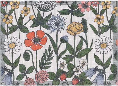Underlägg Vildblomster