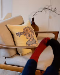 Kuddfodral Pippi Långstrump - Fräknis