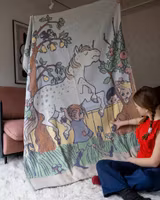 Pläd Pippi Långstrump - Päronsprång