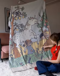 Pläd Pippi Långstrump - Päronsprång