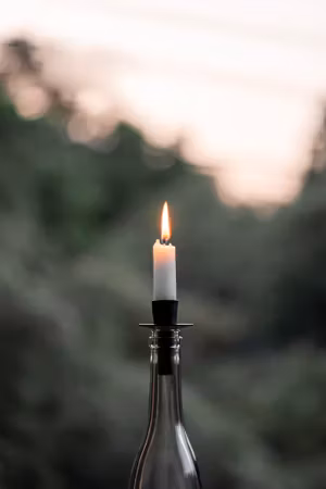 Ljushållare för flaska