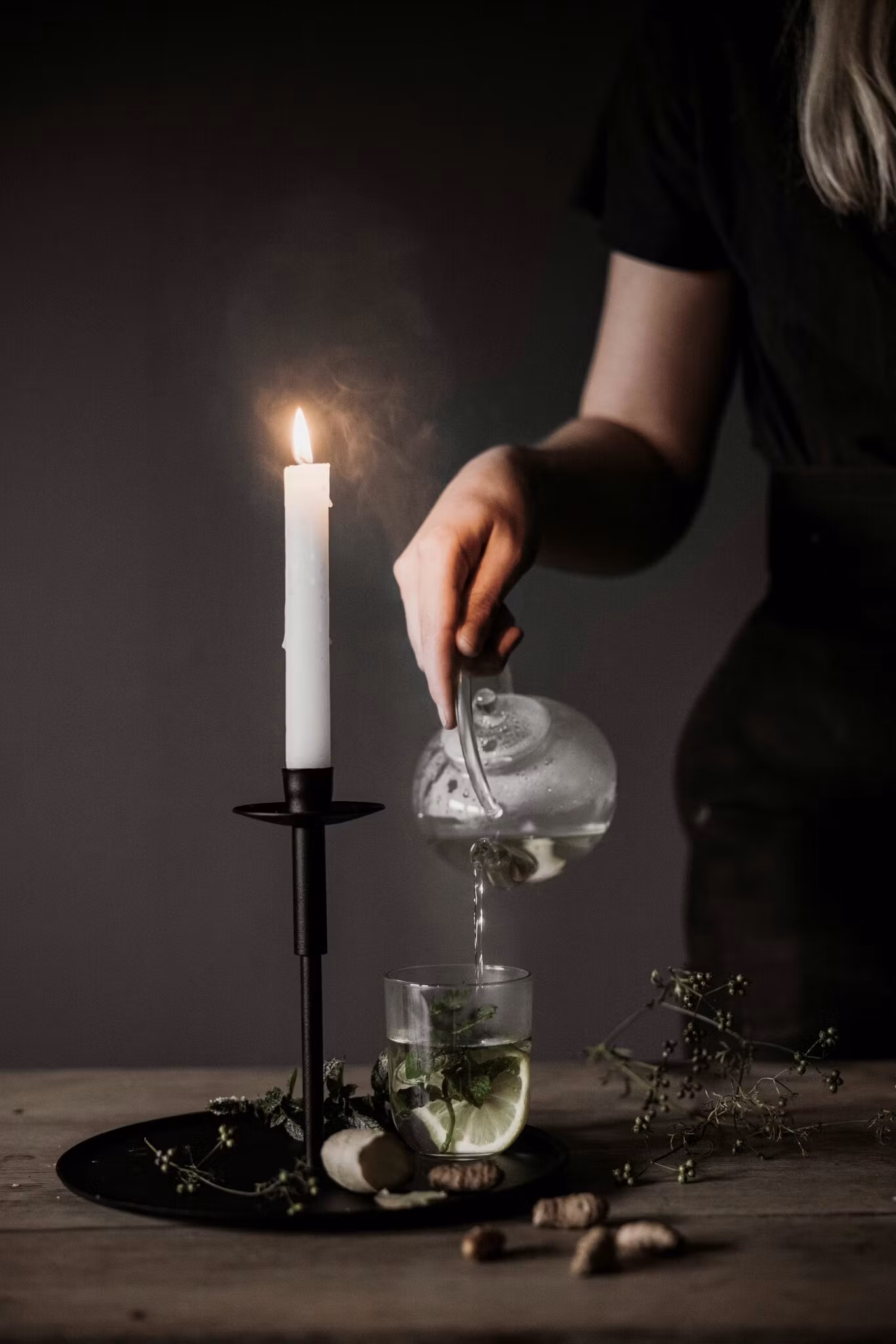 Fatljusstake Trädet