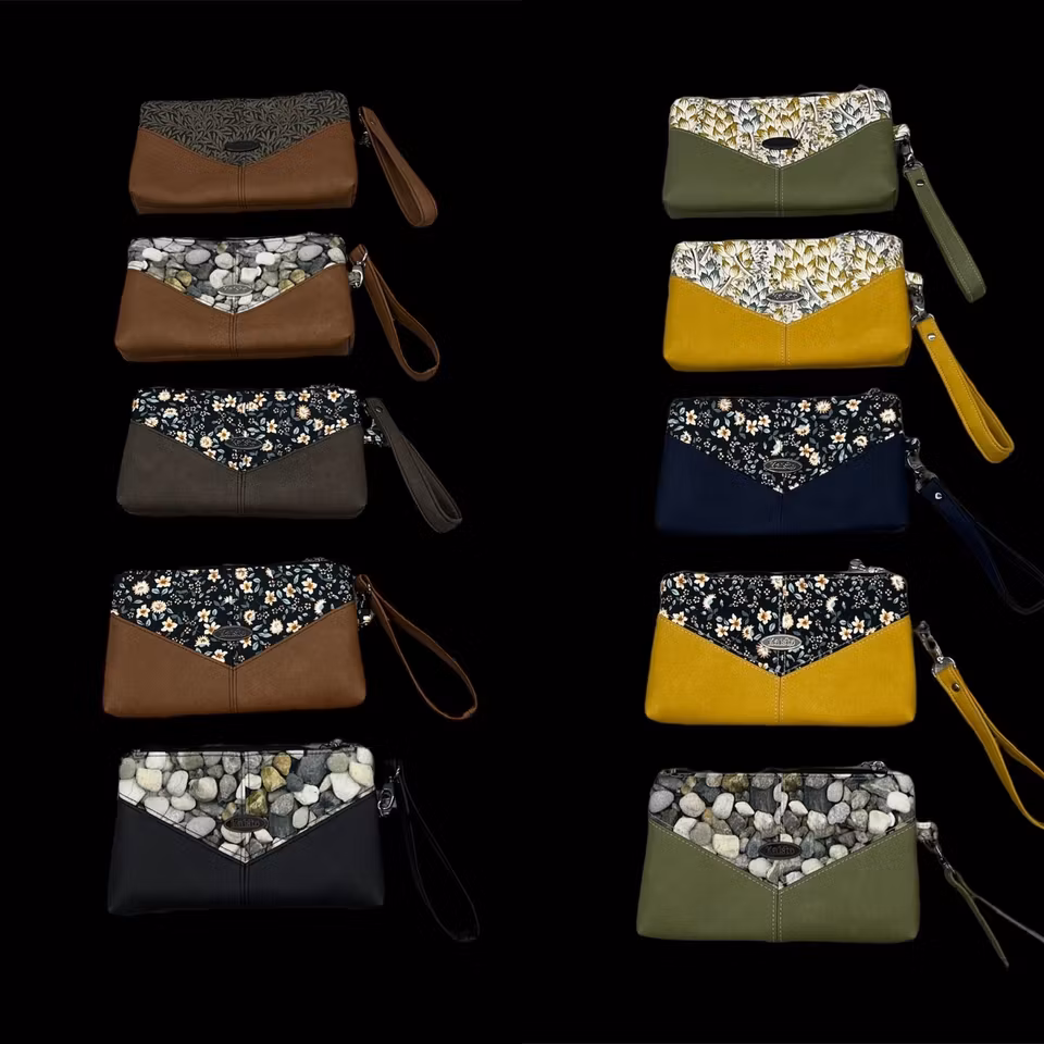 Harlequin pouch