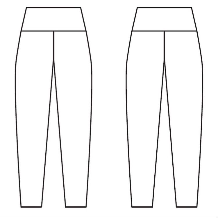 Leggings valfritt tyg