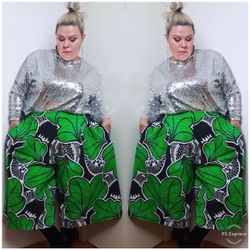 Flower market Culottes 3/4 långa