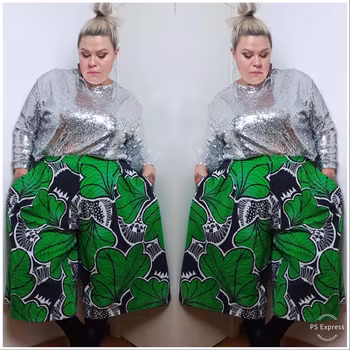 Color wall Culottes 3/4-långa