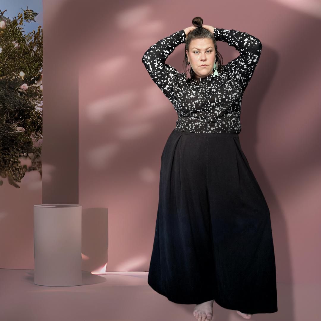 Haute Couture Black Batmantröja