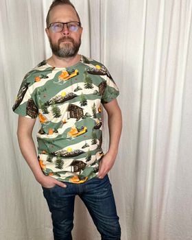 T-shirt Herr Color Wall