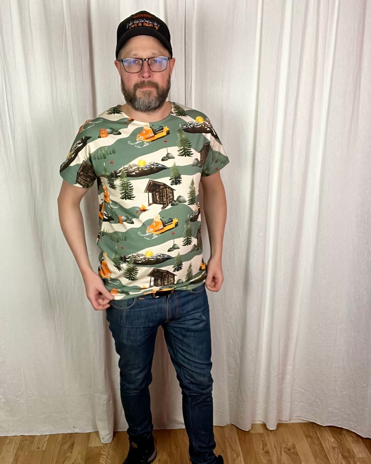 T-shirt Herr Copy Cat