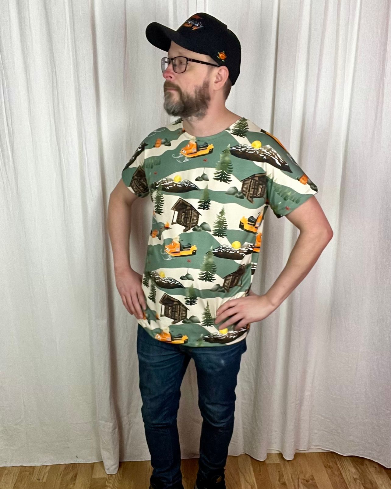 T-shirt Herr Copy Cat