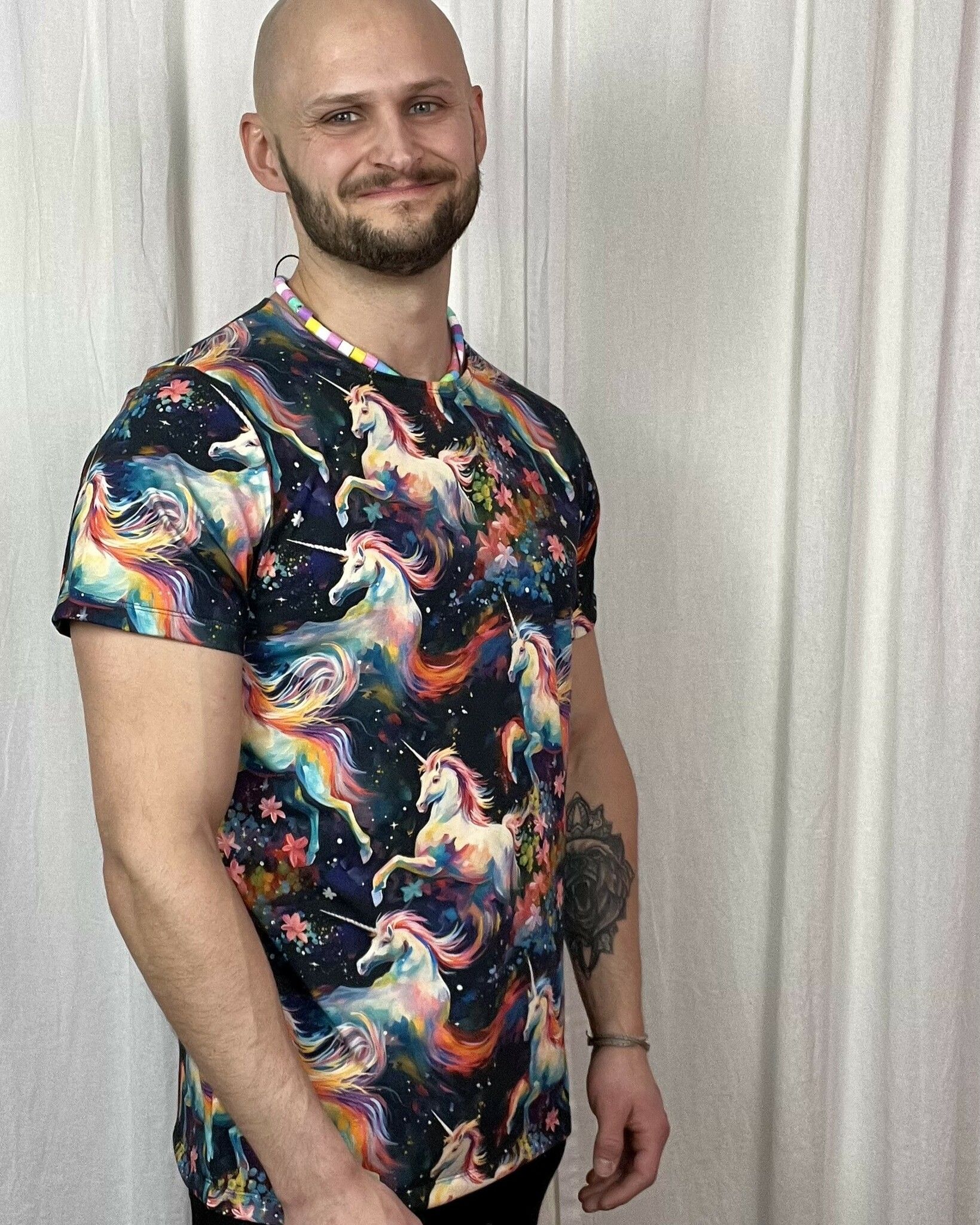 T-shirt Herr Crazy Print