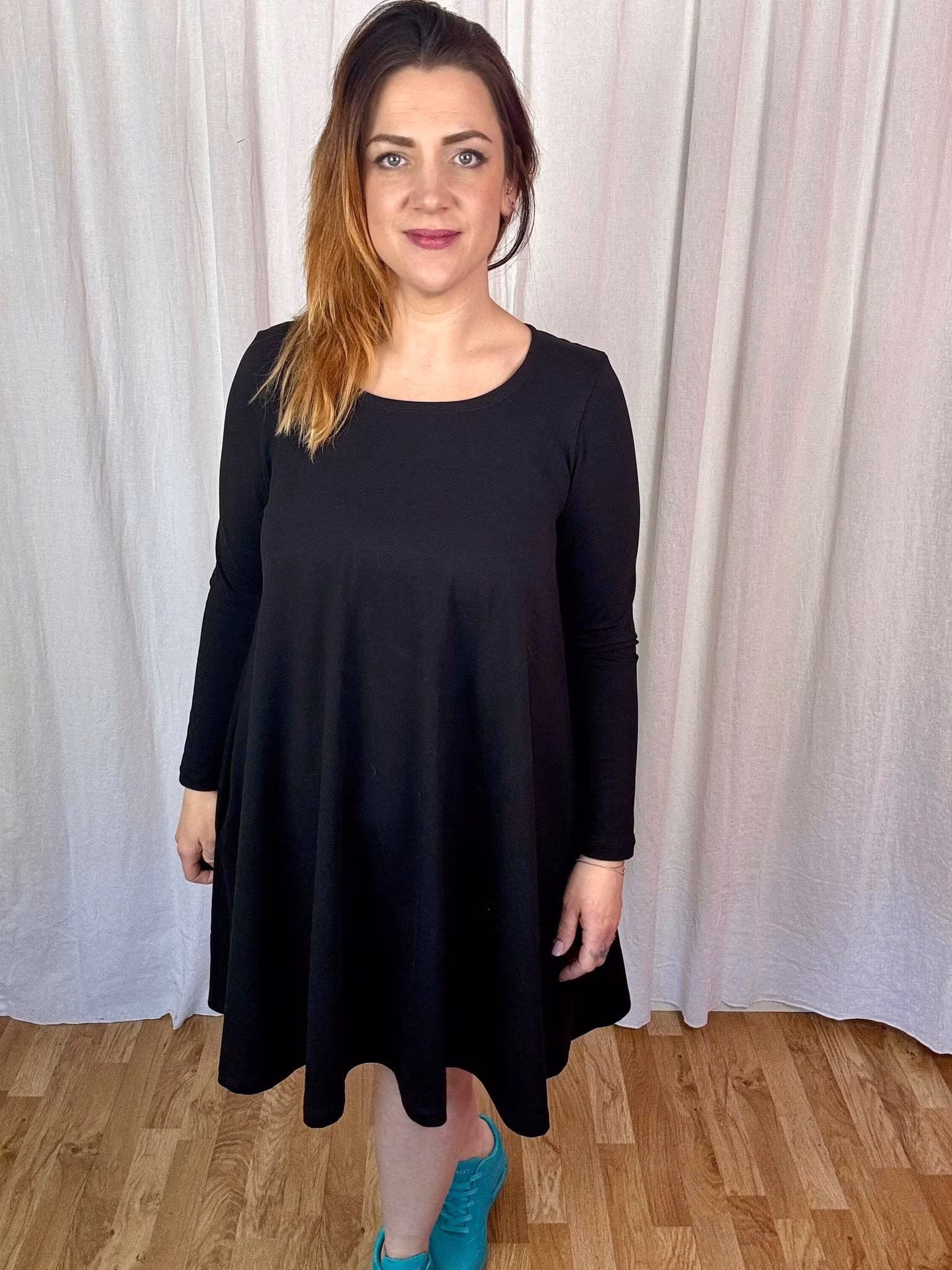 Flow Dress Crazy Print