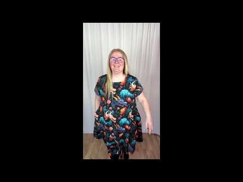 Luminated Garden Groove dress