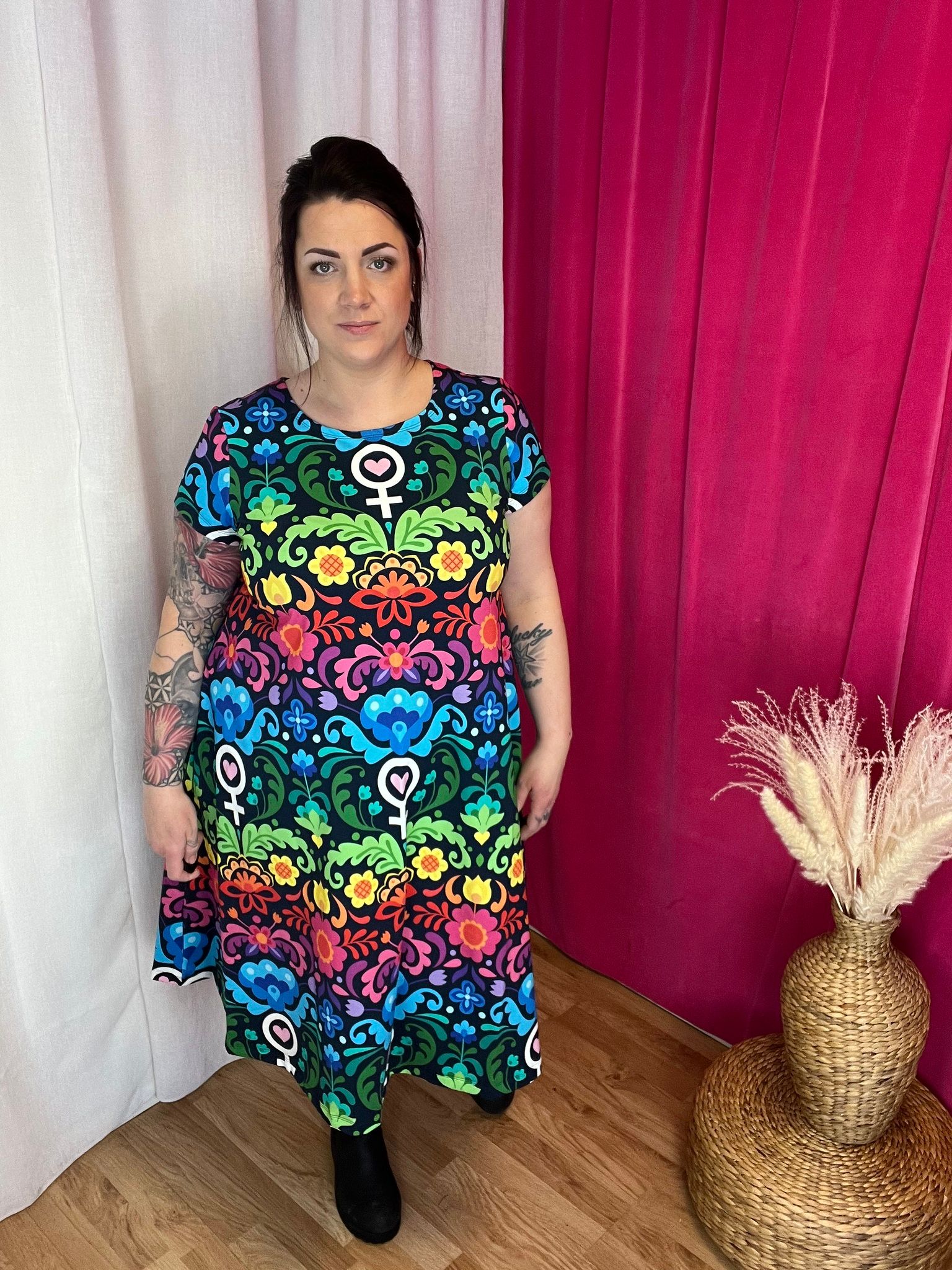 Luminated Garden Groove dress