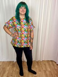 Oversized T-shirt Luminated Garden