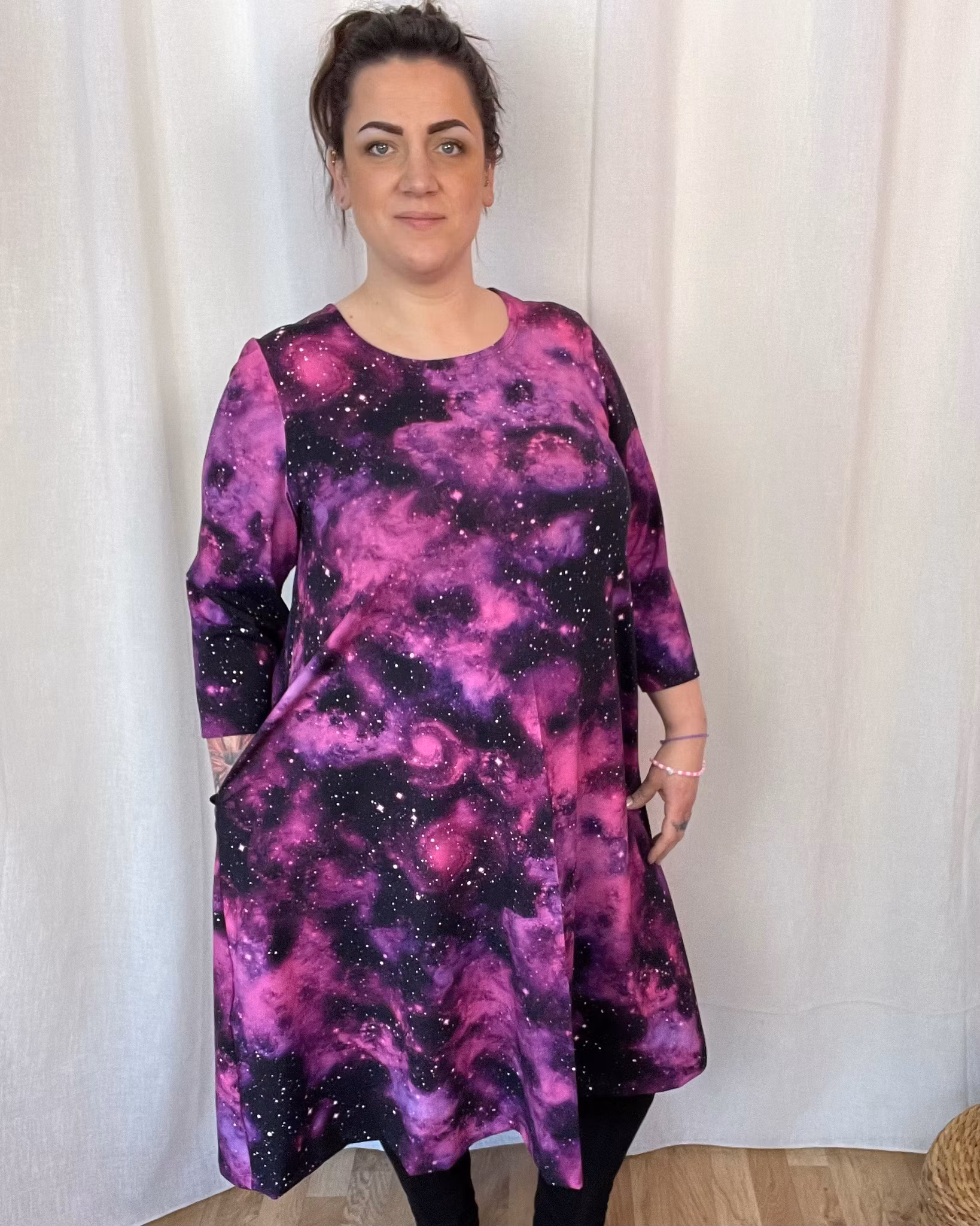 Black Groove Dress